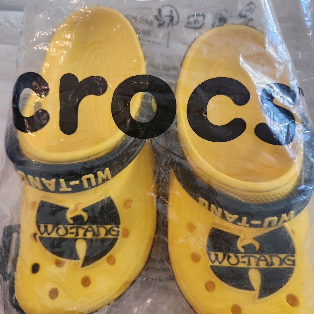 CROCS Kids Yellow Clogs